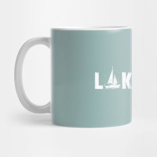 Lake Life Sailing on the Water Mug